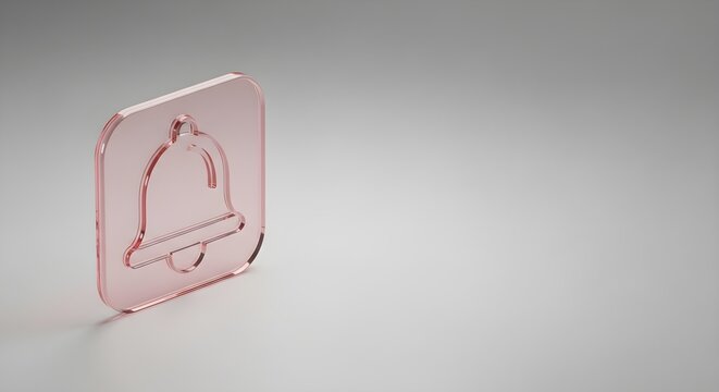 Service Bell Icon Design Element.