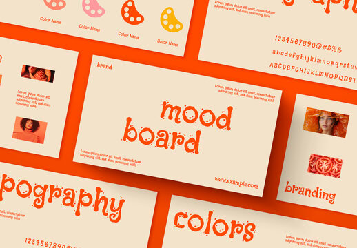 Creative Mood Board Template