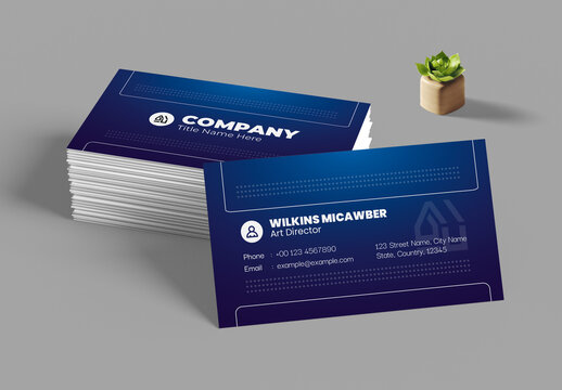 Business Card Layout
