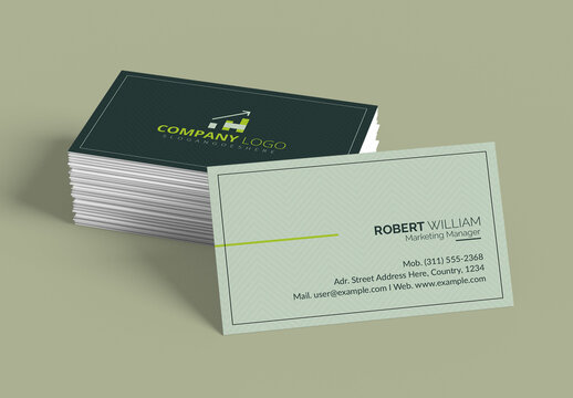 Modern Corporate Business Card Template