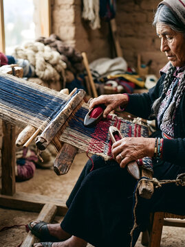 Andean Alpaca Weaver