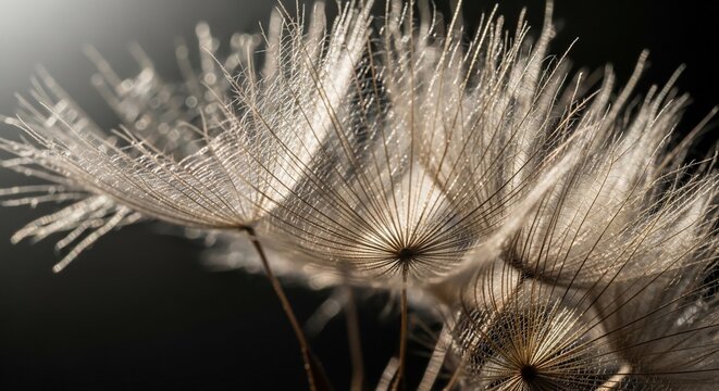 Whispers of Light: Seedheads Dancing in the Gloam