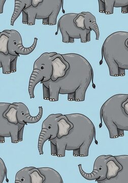 A Gentle Herd's Pastel Reverie