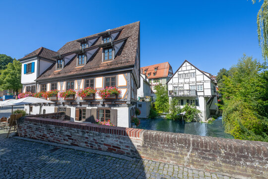 The City of Ulm on the Danube River, Baden-W&uuml;rttemberg, Germany
