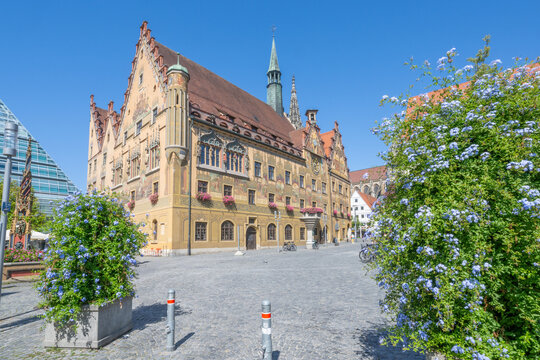 The City of Ulm on the Danube River, Baden-W&uuml;rttemberg, Germany