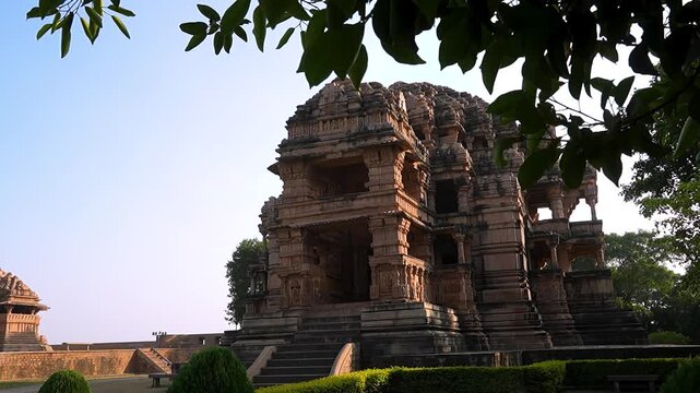 Majestic Sahastrabahu Temple Exterior at Historic Gwalior Fort