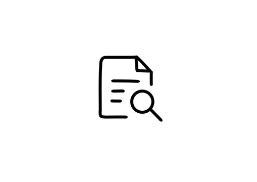 Optical Character Recognition OCR Outline Vector Icon
