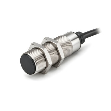 Inductive Proximity Sensor Isolated on White Background