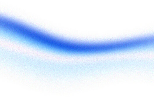Abstract Blue Wave Gradient Flowing Design Element Featuring Soft Blurred Motion Lines On A Clean White Studio Background