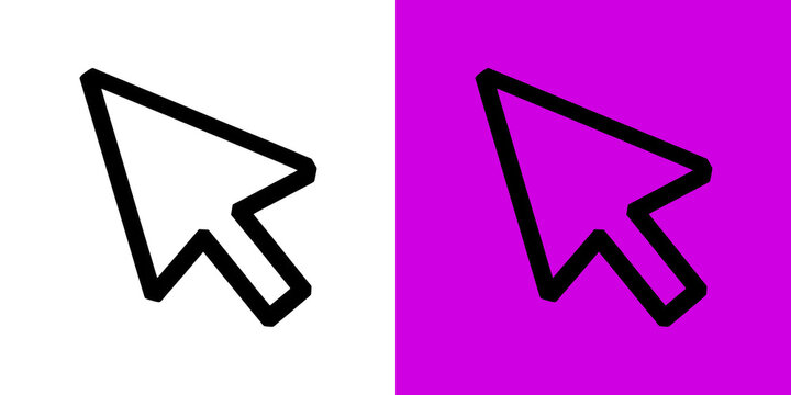 Computer mouse cursor arrow icon set graphic design transparent png