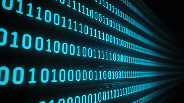 Binary code data stream
