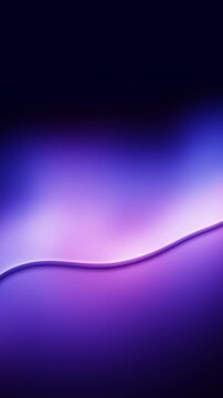 Smooth gradient wall above glowing wave line loop background