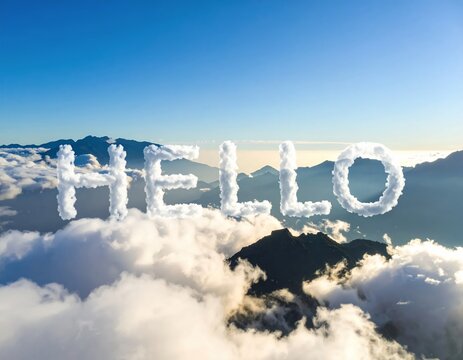 Hello Cloud Formation in the Sky.