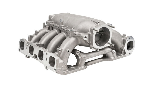 Intake manifold for a car engine is presented as a crucial part for high performance vehicle mechanics.