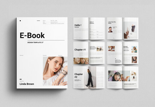 Editorial E-Book Template