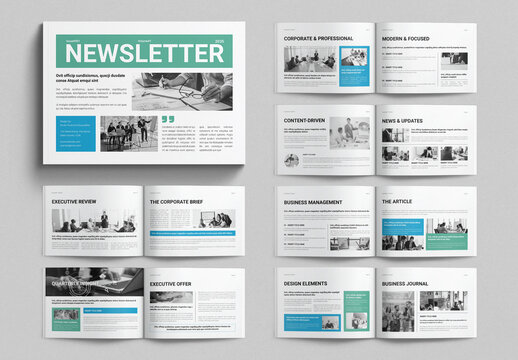 Newsletter Template Landscape