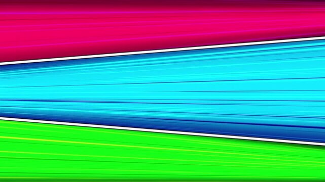 Animated Neon Speed Lines Background for Comic Book Action Scenes