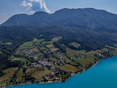 Steinbach - Seefeld am Attersee von oben