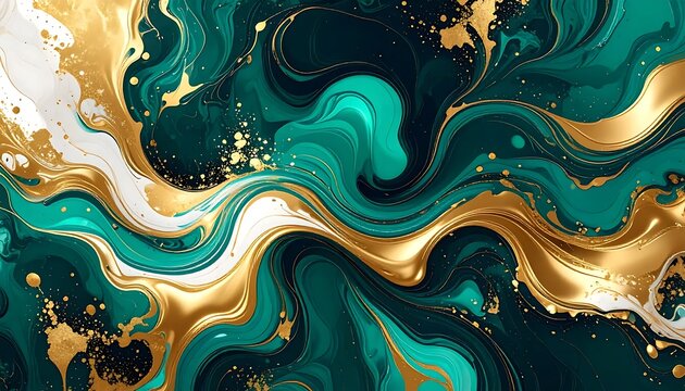 Abstract digital art of cosmic dragon in swirling nebula.