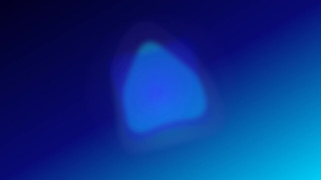 Abstract Fluid Morphing Blue Aura Gradient Background Animation