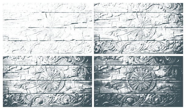 wood grain texture with a transparent background