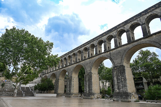 France Occitanie Herault 34 Montpellier Aqueduc Saint Cl&eacute;ment