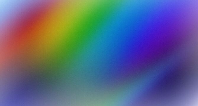 Soft gradient blend of rainbow colors in smooth pastel transition