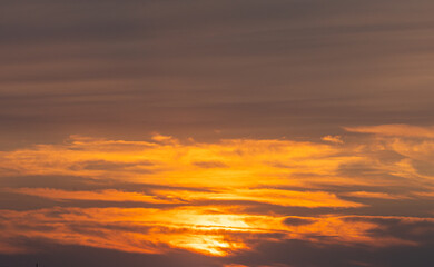 Fototapeta premium red sunset sky