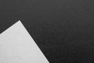 Fototapeta premium Abstract black and white paper texture background