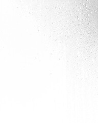 Naklejka premium Upper-right sparse condensation with broad clear space isolated