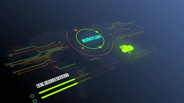 Optimize Digital Workflow Efficiency with Smart Process Management and Enterprise Motion Graphics Animation in 4K.