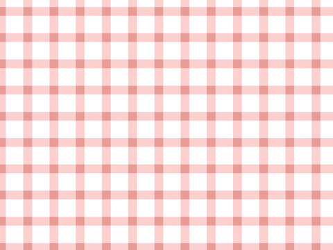 red gingham background