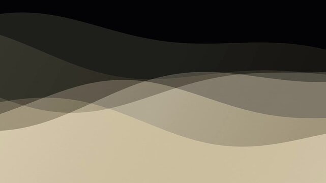 Abstract Orange Wave Background with Curved Lines, Artistic Vector Illustration Design Featuring Soft Light Patterns, Desert Sand Texture, Summer Colors, and Modern Decorative Wallpaper Style