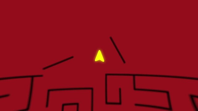 escaping a maze