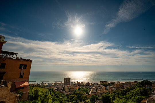 Grottammare, Marche. Spectacular glimpses, views and panoramas.