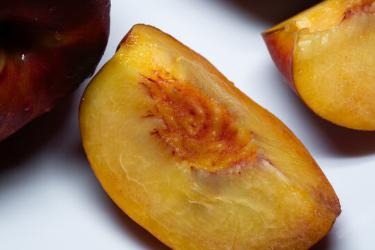 The nectarine peach (commonly called a nectarine)