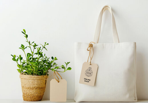 Hang Tag Mockup Template
