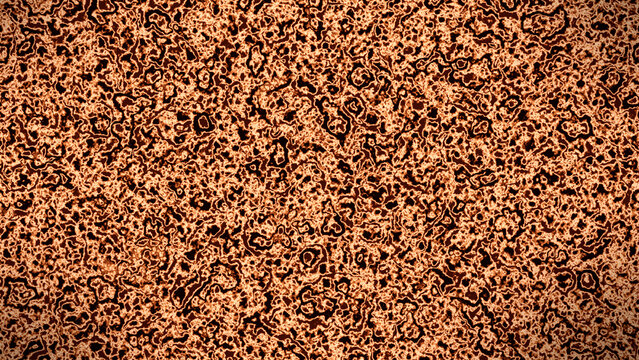 Abstract organic brown cellular pattern texture