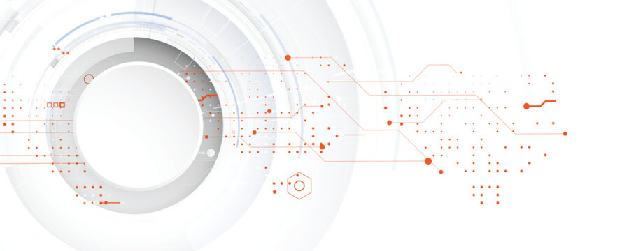 Abstract technology backdrop for business presentations and scientific research