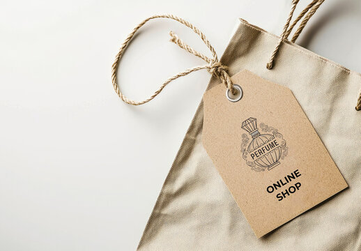 Hang Tag Mockup Template