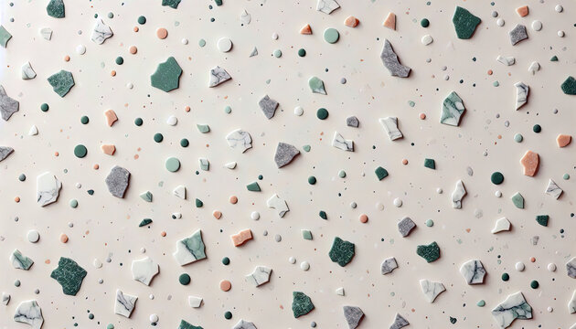 terrazzo marble stone pattern and texture background