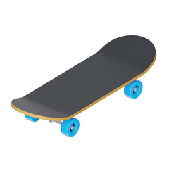 Skateboard 3D Render © Bartama Graphic
