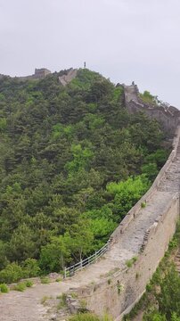 Aerial View of the Great Wall