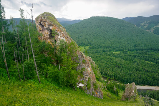 Path of the Ancestors or Shaman Trail in Khakassia