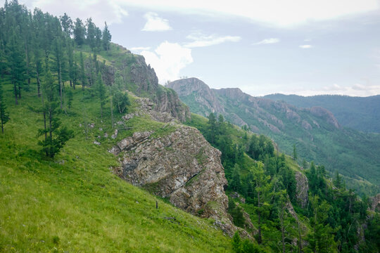 Path of the Ancestors or Shaman Trail in Khakassia