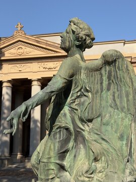 Monumental cemetery of the Certosa di Bologna - Italy