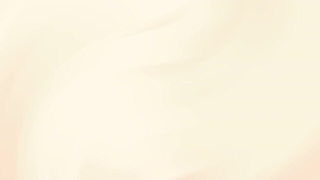 Soft light cream fabric folds with a blurred smooth wavy texture make an elegant abstract background, perfect for sophisticated design projects.