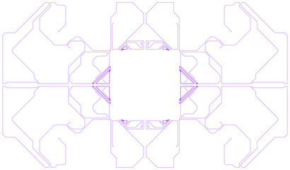 Obraz premium AI Artificial Intelligence chipset on circuit board in futuristic concept suitable for future technology artwork, Web Banner Abstract background, High tech technology geometric and connection system