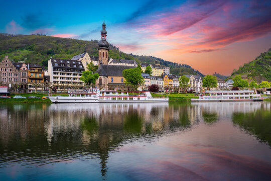The Cochem City view in Germany