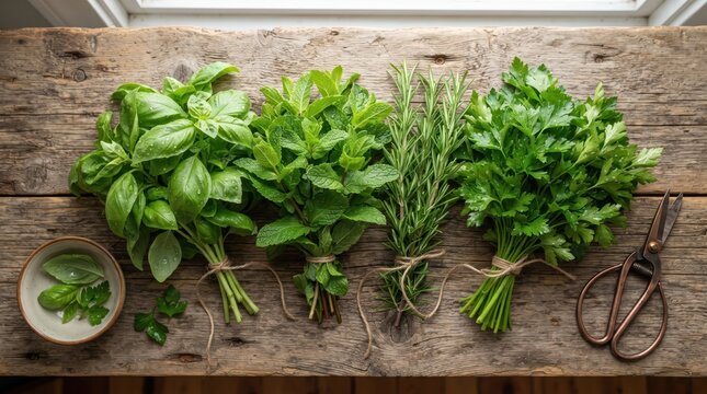 Fresh Microgreens Growing in Wooden Tray Ready for Healthy Cooking and Urban Gardening
